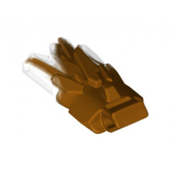 Energy Burst with Wide Clip and Marbled Trans-Clear Pattern: {топло златист}