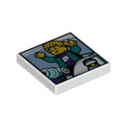 FLAT TILE 2X2, NO. 621: {бял}