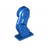 Large Figure Leg Left with Pin: {ярко син}