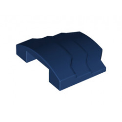 Дизайнерска тухличка 4X1, с дъга: {земно син}