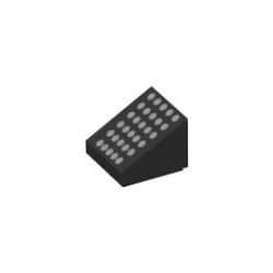 ROOF TILE 1X1X2/3, NO. 5: {черен}