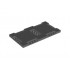 Плочка 8X16X2/3 с 6 изреза: {тъмно каменно сив}