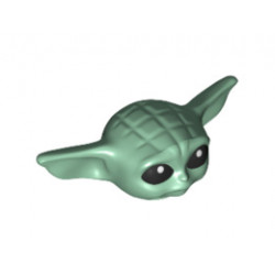 Мини създание, глава на бебе No. 2: {пясъчно зелен}