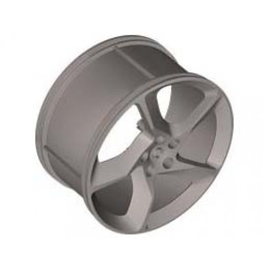 RIM, WIDE, DIA. 75X41, NO. 3: {металическо сребрист}