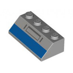 ROOF TILE 2X4/45° NO.: {умерено каменно сив}