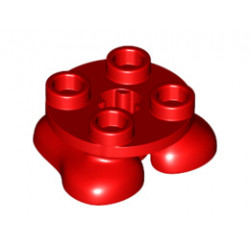 Крака 2X3X2/3, No. 1: {ярко червен}