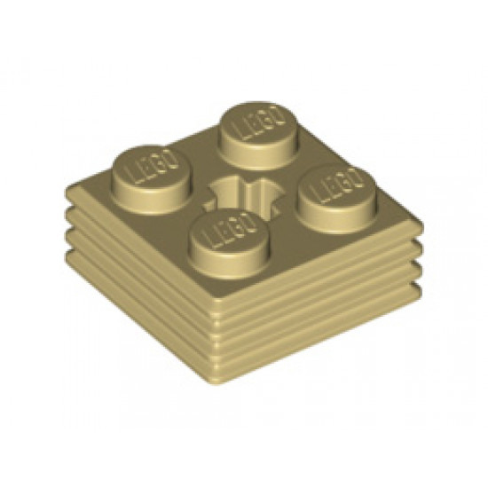 Дизайнерска плочка 2X2X2/3, NO. 1: {тухлено жълт}