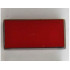 Tile 1 x 2 with Groove with Red Surface Pattern: {прозрачно кафяв}