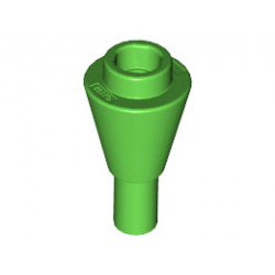 Конус 1X1 инверсен със стъд: {ярко зелен}