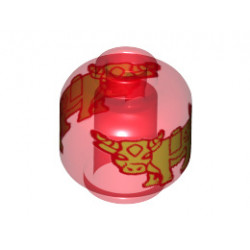 Мини глава No. 3405: {прозрачно червен}