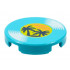 Tile, Round 2 x 2 with Bottom Stud Holder with LP Record, Palm Trees on Label Pattern: {умерено небесносин}