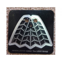 Plastic Cape with Silver Spider Web Pattern: {неопределен}