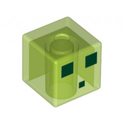 Мини глава No. 2183 : {прозрачно ярко зелен}