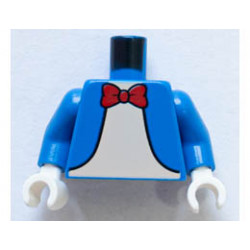 Torso Jacket, Red Bow Tie and Light Nougat Shirt Pattern / Blue Arms / White Hands: {ярко син}