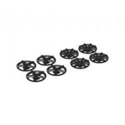 HUB CAP, DIA. 17.7, NO. 1: {черен}