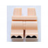 Hips and Medium Legs with Black Hooves Pattern: {светло нуга}