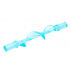 Power Burst Bolt Spiral with Bar Ends: {прозрачно светло син}