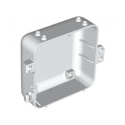 Кутия 3X8X62/3, с женска панта: {бял}