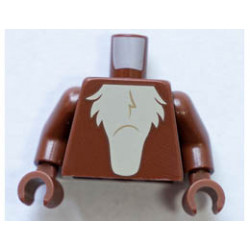 Torso Tan Chest Fur Pattern / Reddish Brown Arms / Reddish Brown Hands: {червеникаво-кафяв}