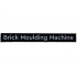 Tile 1 x 8 with Brick Moulding Machine Pattern: {черен}