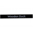 Tile 1 x 8 with Wooden Duck Pattern: {черен}