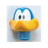 Minifigure, Head, Modified Looney Tunes Road Runner with Bright Light Orange Beak and Medium Blue Neck Pattern: {ярко син}