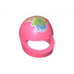 MINI CRASH HELMET, NO. 19: {пъстро коралов}