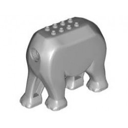 ELEPHANT NO. 7, BODY: {умерено каменно сив}