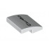 Slope, Curved 2 x 2 with Black turbo Pattern: {бял}