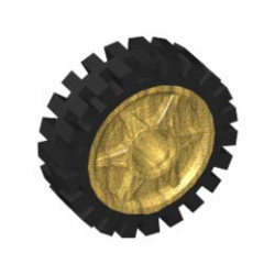WHEEL, DIA. 24X7, NO. 1: {топло златист}