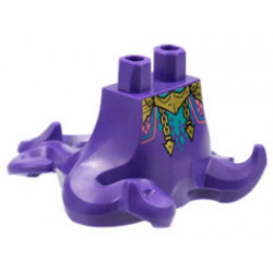 MINI CREATURE LEG PART, NO. 1: {светло виолетов}