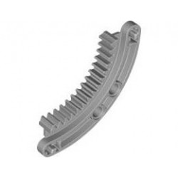 1/4 CIRCLE, GEAR RACK 6X6: {умерено каменно сив}