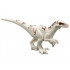Dinosaur Body Atrociraptor with Reddish Brown Stripes, Red Eyes Pattern: {бял}