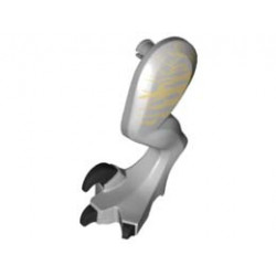 LEFT HIND LEG, ANIMAL, NO. 119: {умерено каменно сив}