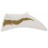 Dinosaur Wing Quetzalcoatlus - Right with Dark Tan Markings Pattern: {бял}