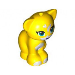CAT, W/ 1.5 HOLE, NO. 21: {ярко жълт}
