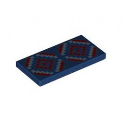 FLAT TILE 2X4, NO. 252: {земно син}