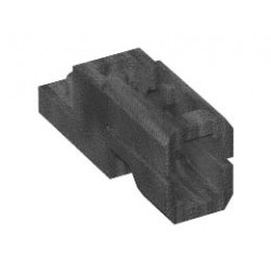 PLATE 1X2, W/ SHOOTER, NO. 1: {титаниево метален}