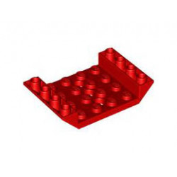 Инверсна покривна плочка 4X6, 3Xø4.9: {ярко червен}