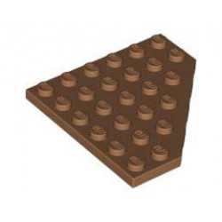 Скосена плочка 6X6X45°: {умерен нуга}