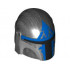 MINI HELMET, NO. 351: {титаниево метален}