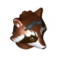 CREATURE HEAD, NO. 76: {червеникаво-кафяв}
