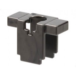 Minifigure, Armor Breastplate Rectangular (Minecraft): {титаниево метален}