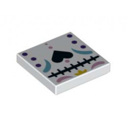 FLAT TILE 2X2, NO. 543: {бял}