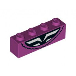 BRICK 1X4, NO. 83: {ярко червеникаво-виолетов}
