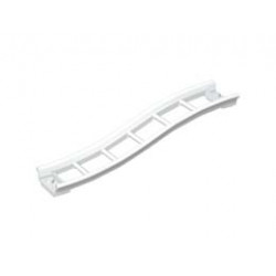 Релса 2X16X3, дъга, инверсна, с 3.2 вал: {бял}