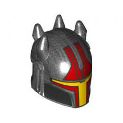 MINI HELMET, NO. 353: {титаниево метален}