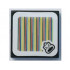 FLAT TILE 2X2, W/ STICKER NO. 117: {черен}