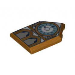 FLAT TILE 2X3, W/ ANGLE, NO. 116: {златно мастило}