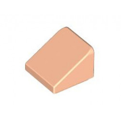Покривна плочка 1X1X2/3, гладка: {светло нуга}